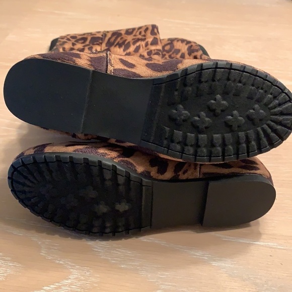 True Craft Women’s Leopard Slouch Boots Size 6 - Picture 4 of 8